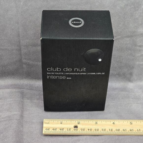 Armaf Club De Nuit Intense Men's 105 ML 3.6 FL OZ EDT Empty Box Only Collector - Picture 8 of 8